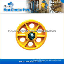 Elevator Machine Parts,Elevator Wheels,Elevator Pulley Sheave,Elevator Deflector Sheave